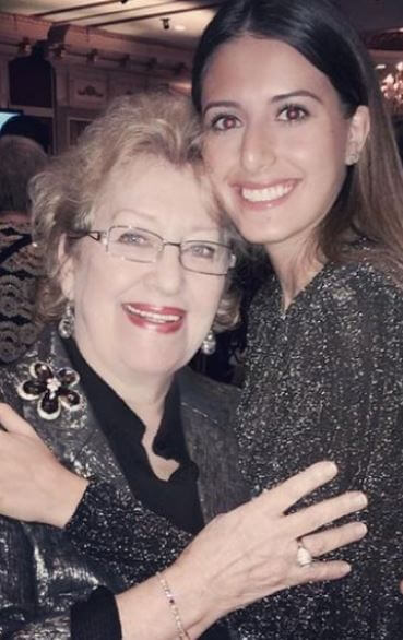 Nettie Laurita with her granddaughter